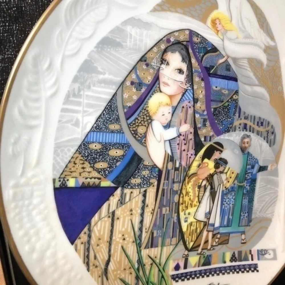 Edwin Knowles‎ collectors plate biblical